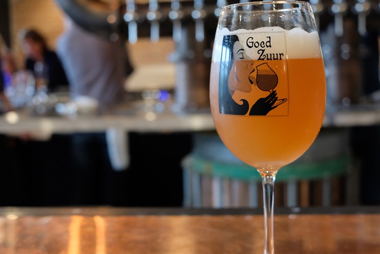 Goed Zuur opens today in the Welton Street corridor.